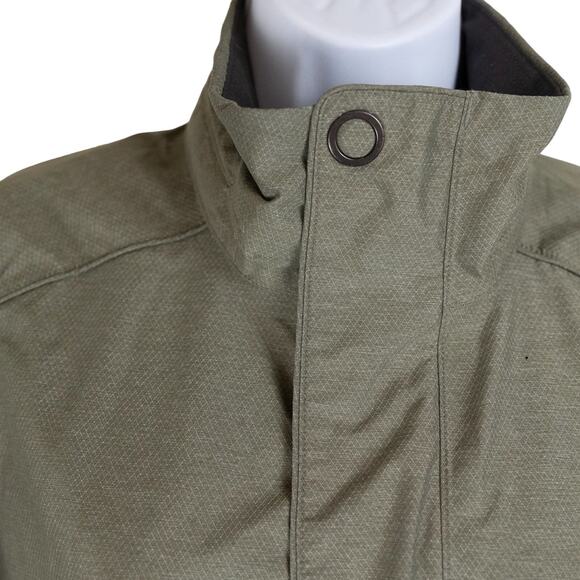 REI Olive Green Essential Women's Rain Trench Coat, XS - Picture 2 of 10
